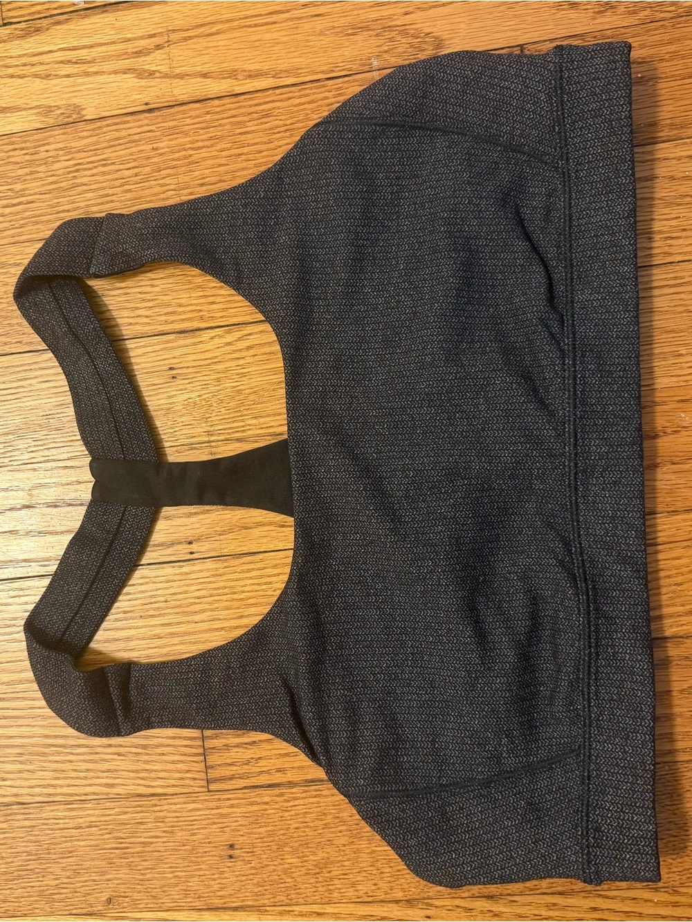 lululemon athletica Charcoal Heather Sports Bra